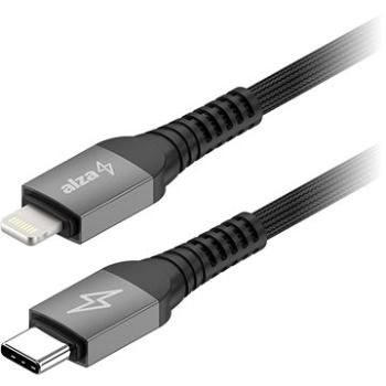 AlzaPower AluCore Ultra Durable USB-C to Lightning (C94) 1m tmavo sivý (APW-CBSMFI9401B)
