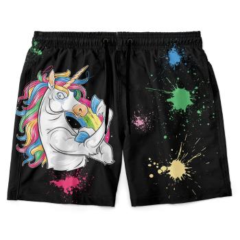 Pánske plavky short – Unicorn (Veľkosť: M)