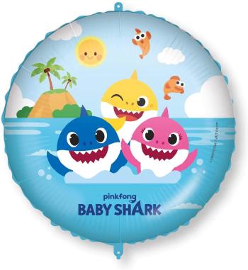 Fóliový balón - Baby Shark kruh 46 cm