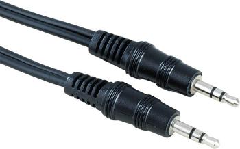 Hama 00043330 jack audio prepojovací kábel [1x jack zástrčka 3,5 mm - 1x jack zástrčka 3,5 mm] 1.50 m čierna