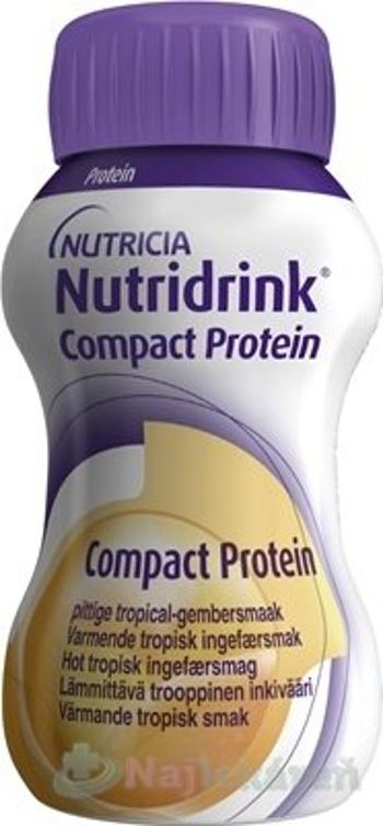 NUTRIDRINK COMPACT PROTEIN s príchuťou hrejivého zázvoru 24x125 ml