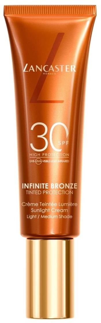 Lancaster Tónujúci pleťový krém Infinite Bronze SPF 30 (Sunlight Cream) 50 ml Medium/Dark