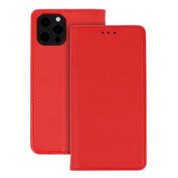 Telone Xiaomi 12 Elegantné magnetické puzdro  KP15933 červená