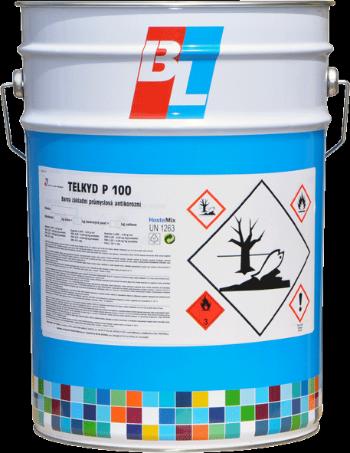 BARVY A LAKY TELURIA TELKYD  P100 - matná syntetická základná farba 10 kg 0100 - biela
