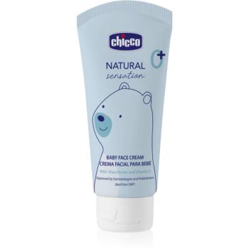 Chicco Natural Sensation Baby pleťový krém pre deti od narodenia 0+ 50 ml