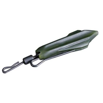 Ridgemonkey závesky connexion uni lead clip 5 ks - camo green