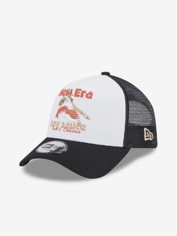 New Era Food Sushi Black A-Frame Trucker Šiltovka Biela