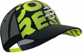 Compressport Trucker Flash Black/Fluo Yellow UNI Šiltovka