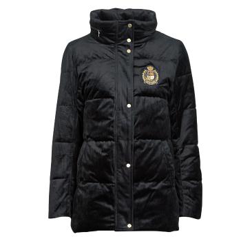 Lauren Ralph Lauren  VLVT DN JKT INSULATED COAT  Bundy Čierna