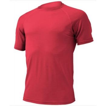 Pánske vlnené triko Lasting Quido 3636 červená XL