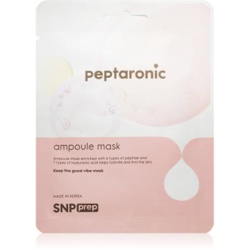 SNP Prep Peptaronic plátenná maska s hydratačným a revitalizačným účinkom 25 ml