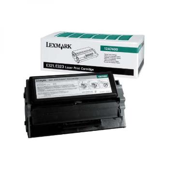 Lexmark 12A7400, black, 3000 str., return, originálny toner