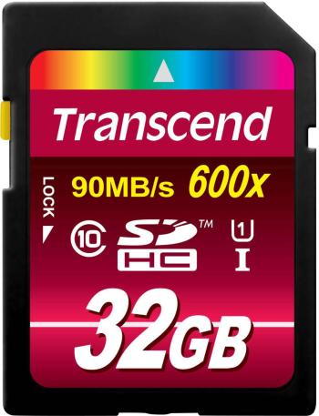 Transcend Ultimate pamäťová karta SDHC 32 GB Class 10, UHS-I