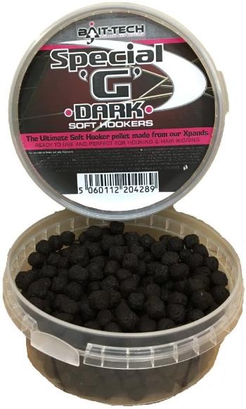 Bait-tech mäkčené pelety soft hookers special g 180 ml 6 mm - dark