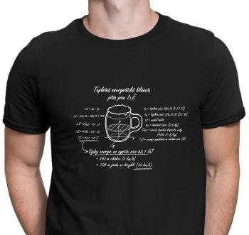 Originálne tričko Energetická bilancia piva, S