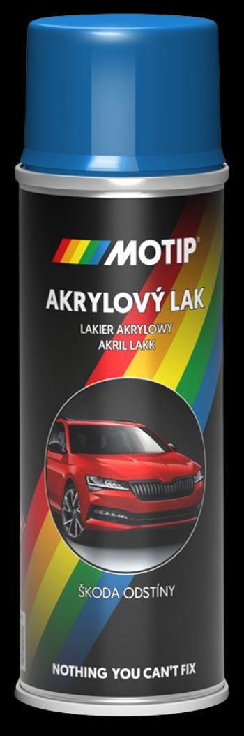 AUTOSPREJ ŠKODA - Farba na auto v spreji AC4402 - modrá laser 0,2 L