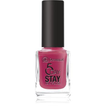 Dermacol 5 Day Stay dlhotrvajúci lak na nechty odtieň 38 Cherry Blossom 11 ml