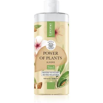 Lirene Power of Plants Almond micelárna voda 3v1 s upokojujúcim účinkom 400 ml