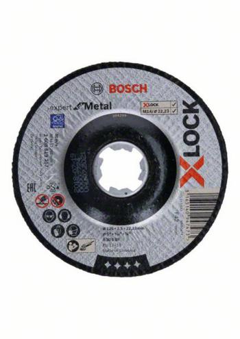 Bosch Accessories  2608619257 rezný kotúč lomený  125 mm  1 ks