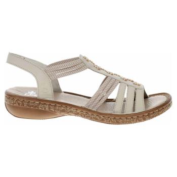 Dámske sandále Rieker 62855-60 beige 37