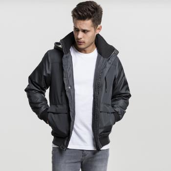 Urban Classics Heavy Hooded Jacket darkgrey - S