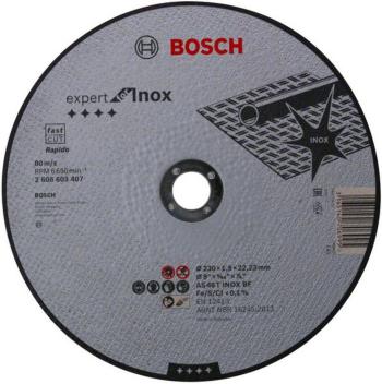 Bosch Accessories 2608603407 2608603407 rezný kotúč rovný  230 mm 22.23 mm 1 ks