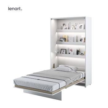 Dig-net nábytok Sklápacia posteľ Lenart BED CONCEPT BC-02p | biely lesk 120 x 200 cm