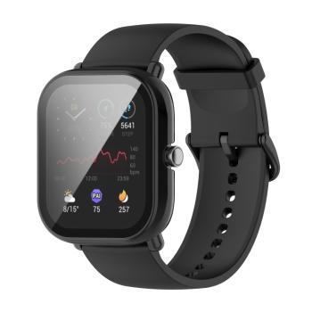 Plastový kryt s ochranným sklom pre Xiaomi Amazfit GTS 2 Mini čierny