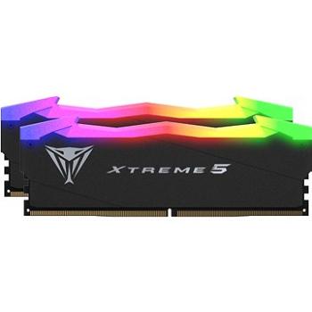 Patriot Xtreme 5 RGB 32 GB KIT DDR5 7 800 MHz CL38 (PVXR532G78C38K)