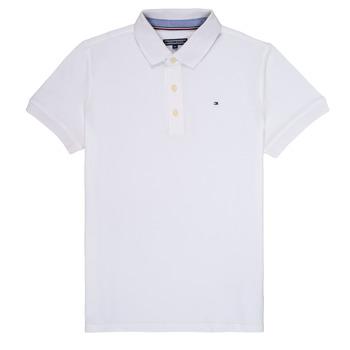 Tommy Hilfiger  Polokošele s krátkym rukávom KB0KB03975  Biela