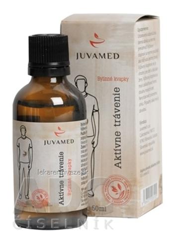 JUVAMED Aktívne trávenie bylinné kvapky 1x50 ml