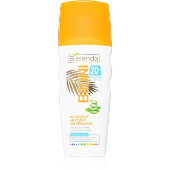 Bielenda Bikini opaľovacie mlieko SPF 20 aloe vera 200 ml