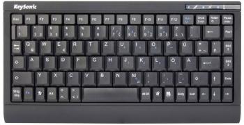 Keysonic ACK-595C+ USB klávesnica nemecká, QWERTZ, Windows® čierna