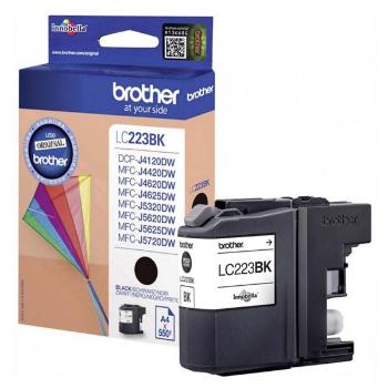 Brother originál ink LC-223BK, black, 600str., Brother MFC-J4420DW, MFC-J4620DW, MFC-J4120DW, MFC-J4625DW, čierna