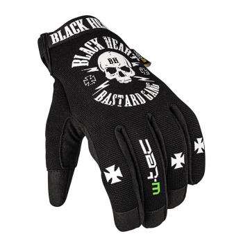 Moto rukavice W-TEC Black Heart Radegester Farba čierna, Veľkosť XL