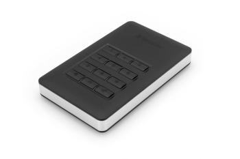 HDD 2.5&quot; 2TB USB 3.1/USB-C, šifrovaný externí disk s numerickou klávesnicí, Store &apos;n&apos; Go Verbatim