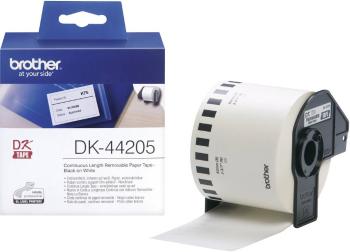 Brother DK-44205 etikety v roli 62 mm x 30.48 m papier  biela 1 ks premiestniteľné DK44205 univerzálne etikety