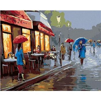 Maľovanie podľa čísel – Daždivý deň v meste (HRAbz33532nad)