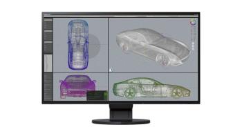 EIZO MT TN LCD LED 27", EV2785-BK, 4K UHD 3840x2160, 5ms, 178°/178°, 1300:1, 350cd, 1x DVI-D, 1x 8-bit DP, USB-C, audio, BK