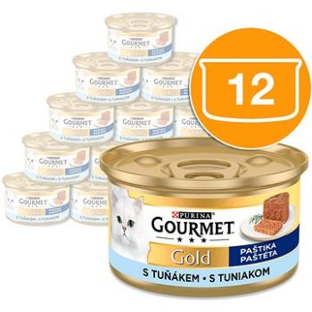 Gourmet gold paštéta s tuniakom 12× 85 g (8445290775313)