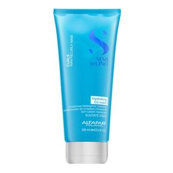 Alfaparf Milano Semi Di Lino Curls Hydrating Co-Wash Conditioner vyživujúci kondicionér pre kučeravé vlasy 200 ml