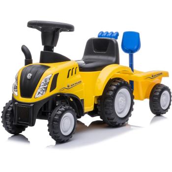 Baby Mix traktor s vlečkou a náradim New Holland Žlté