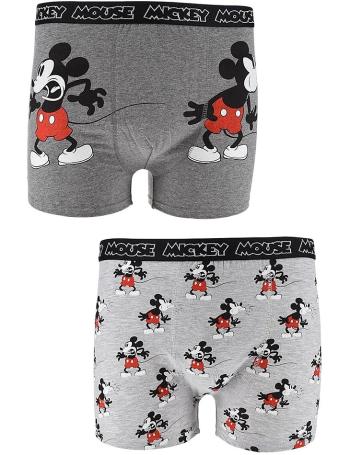 sivé pánske boxerky mickey mouse - vel. L