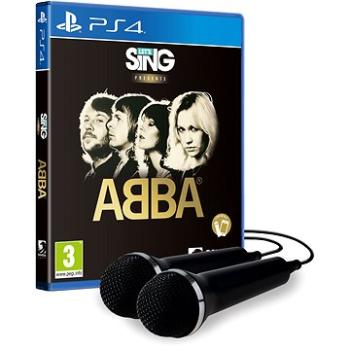 Lets Sing Presents ABBA + 2 microphones – PS4 (4020628640637)