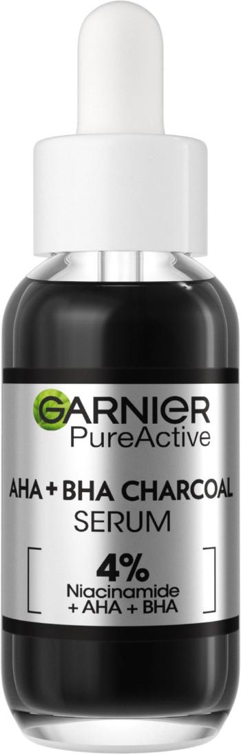 Garnier Pure Active sérum proti nedokonalostiam AHA + BHA Charcoal 30 ml