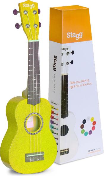 Stagg US Sopránové ukulele Lemon