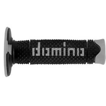 Domino gripy A260 offroad dĺžka 120 mm, čierno-sivé (M018-159)