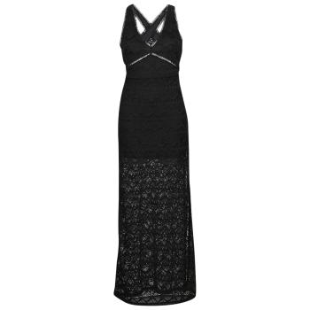 Guess  SL LIZA LONG DRESS  Dlhé šaty Čierna