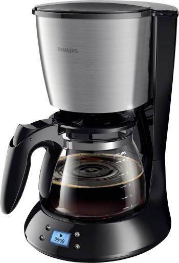 Philips HD7459/20 Daily kávovar nerezová oceľ, čierna  Pripraví šálok naraz=15 displej, funkcia časovača