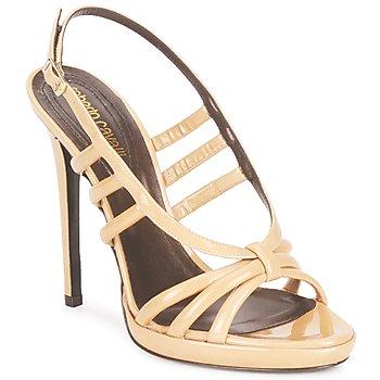 Roberto Cavalli  Sandále QDS626-PL028  Béžová